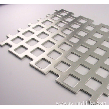 Custom aluminum perforated mesh board